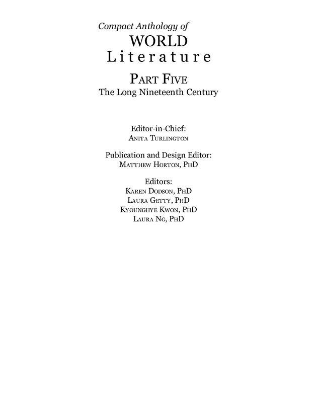 Compact Anthology of World Literature II: Volumes 4, 5, and 6 - Page mdccxcix